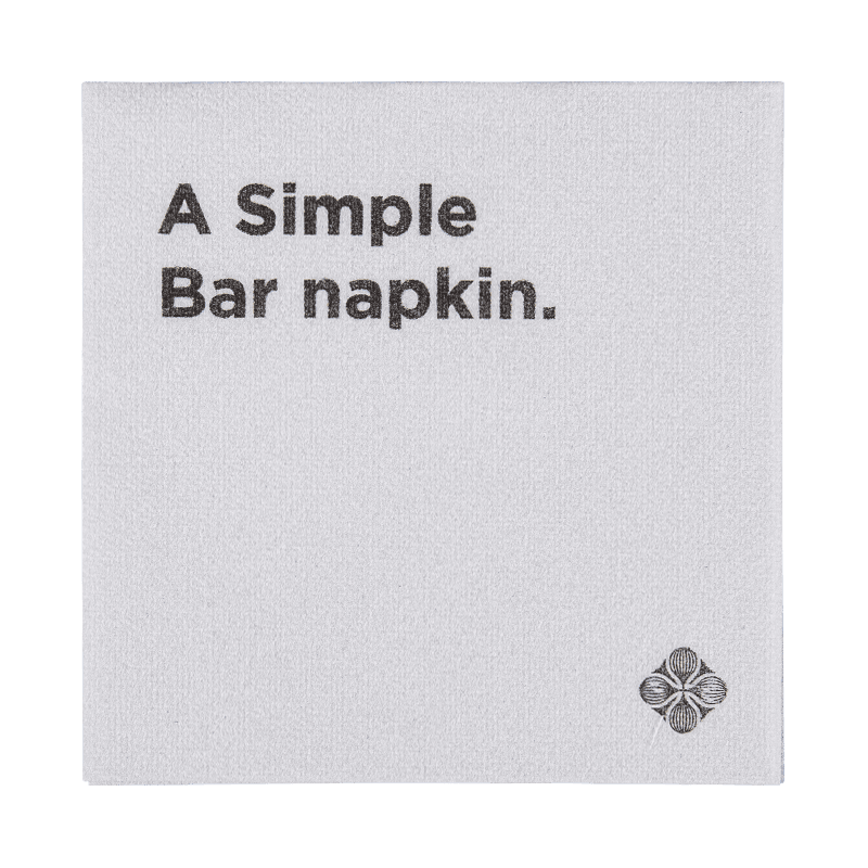 20x20 nyomtatott tartós Airlaid papír szalvéta SJ1201