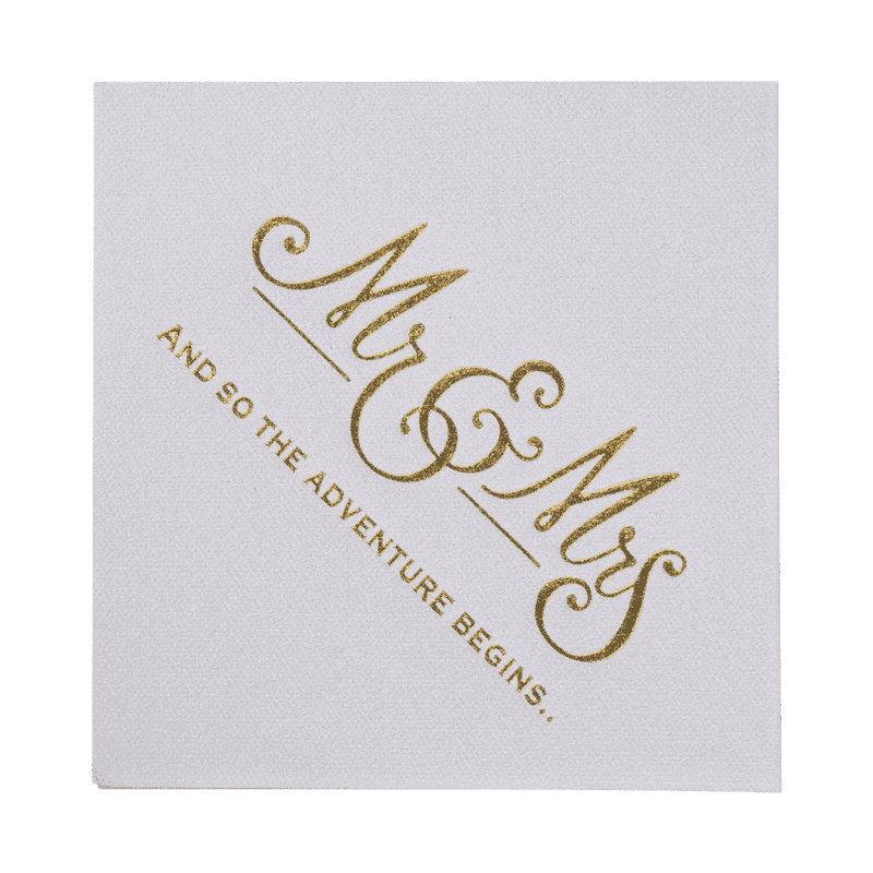 25x25 nagyon abszorbens Airlaid Paper szalvéták forró bélyegzéssel SJ1401