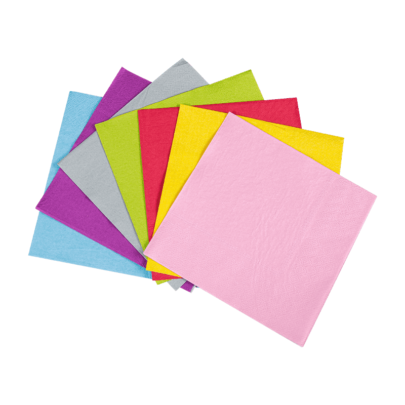 25x25 színes nyomtatott papír szalvéták SJ4102