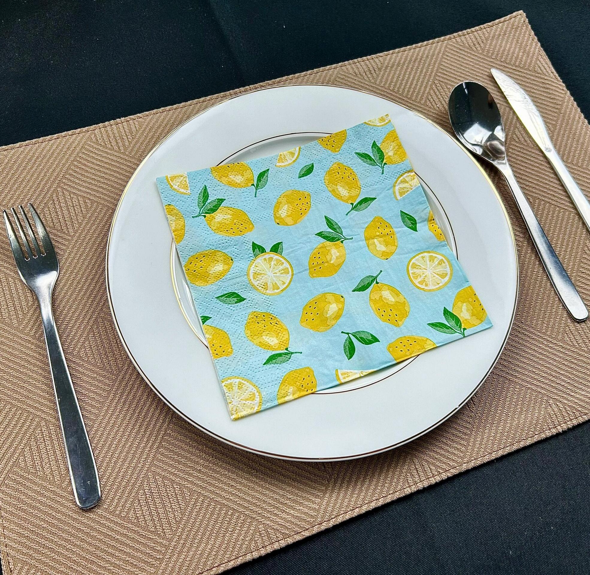 Teljesen nyomható 2 rétegű papír Szalvéta papír Friut Pattern